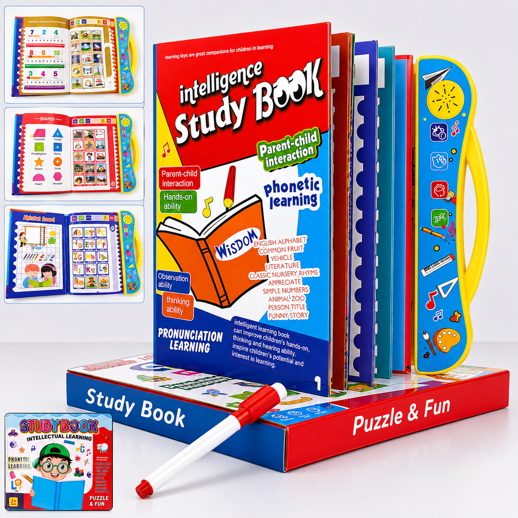 Interactive Intelligence Study Book for Kids