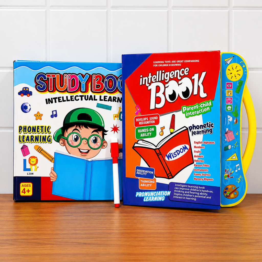 Interactive Intelligence Study Book for Kids