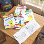 Colouring books for kids (Pack of 40)