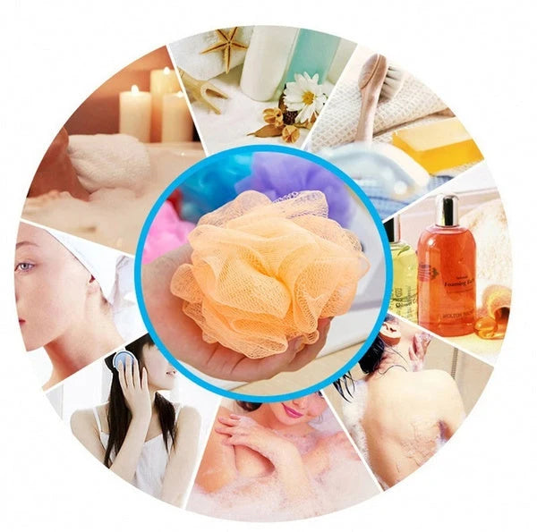 Bath Loofah Sponge – 6 Pcs Exfoliating Body Scrubber | VelvaBloom