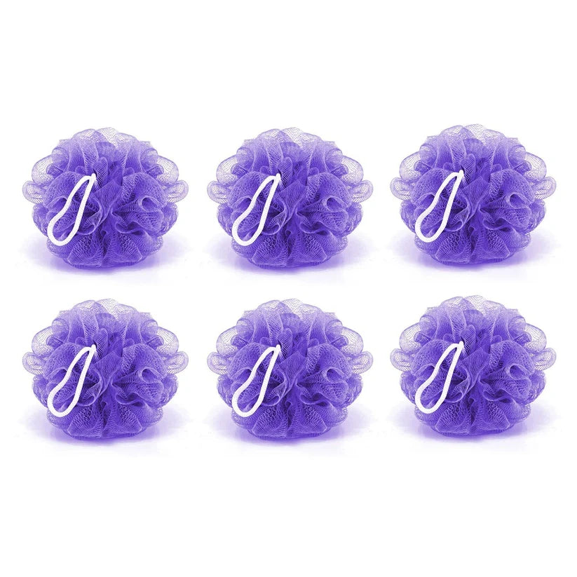 Bath Loofah Sponge – 6 Pcs Exfoliating Body Scrubber | VelvaBloom