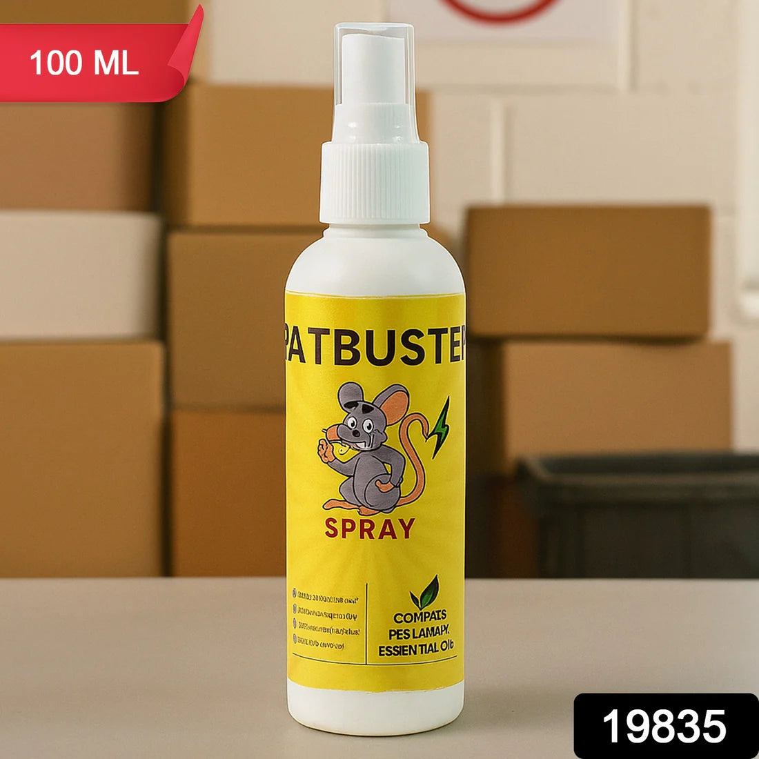 Rat Repellent Spray | Effective Rodent Protection for Your Home 100 ml