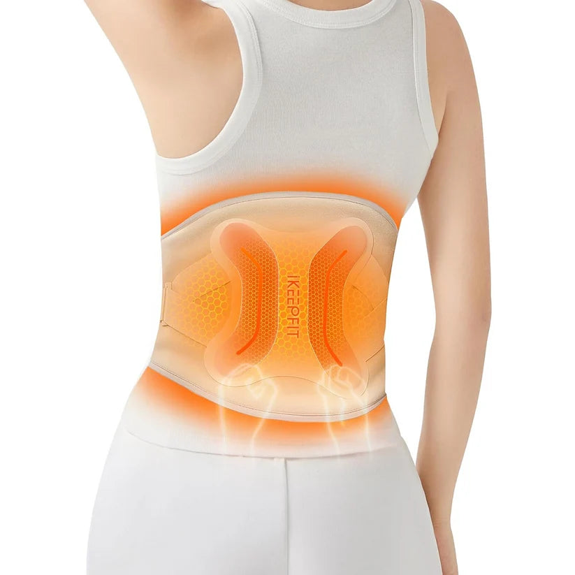 Menstrual Cramp Relief Belt – Rechargeable Heating Pad | Velvet Wellness