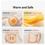 Menstrual Cramp Relief Belt – Rechargeable Heating Pad | Velvet Wellness