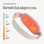 Menstrual Cramp Relief Belt – Rechargeable Heating Pad | Velvet Wellness